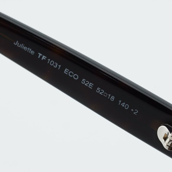 Tom Ford Juliette FT1031 52E  Sunglasses Havana Cat Eye Frame, Brown Lenses - Picture 6 of 10